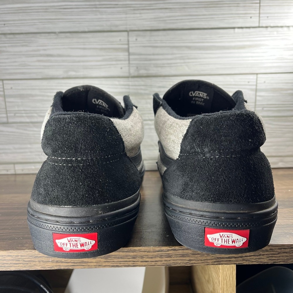 Vans BMX Style 114 Fast And Loose Men's Black Shoes - Men's Size 12 - Picture 7 of 9